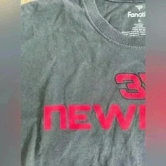 Fanatics Ryan Newman Richard Childress Racing #31 Long Sleeve Shirt Gray Red XL - Picture 5 of 9